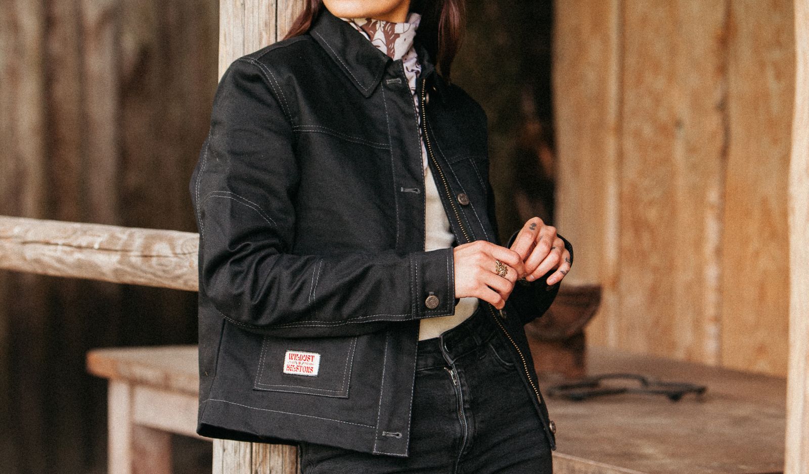 Wildust Sisters Pioneer Jacket Black