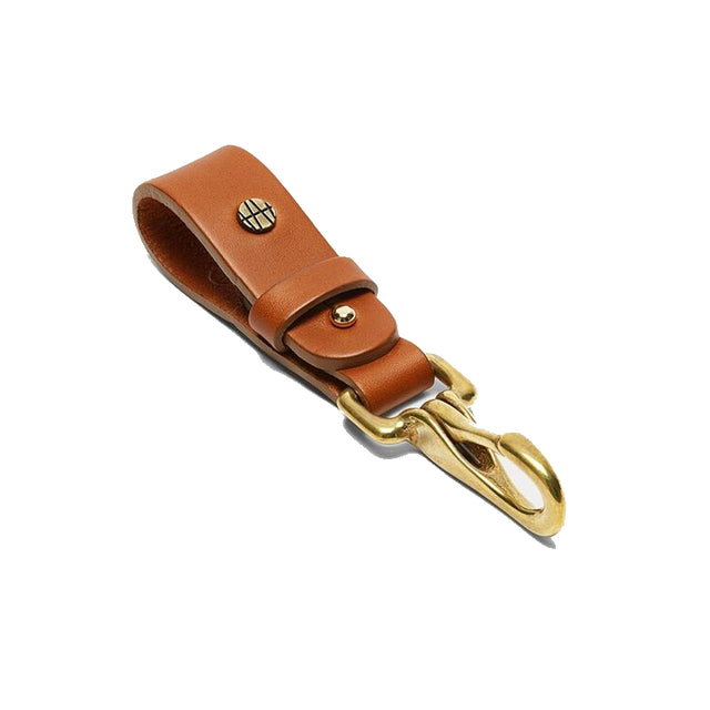 Ashley Watson Airton Belt Clip Keychain Tan