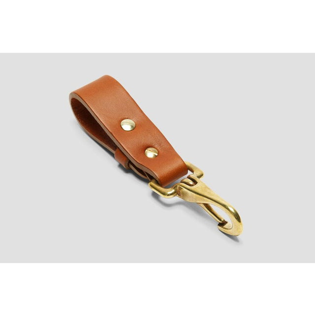 Ashley Watson Airton Belt Clip Keychain Tan