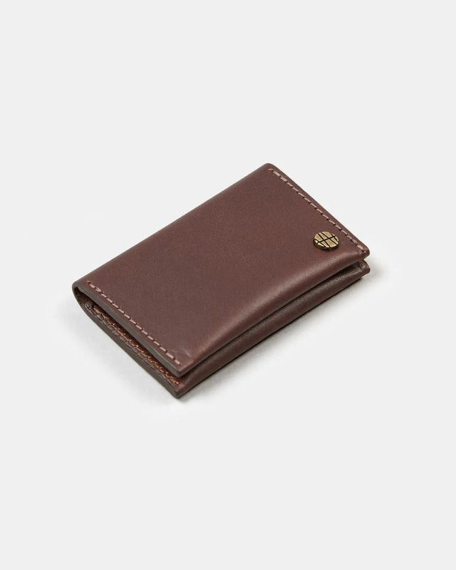 Ashley Watson Hythe Card Holder Brown