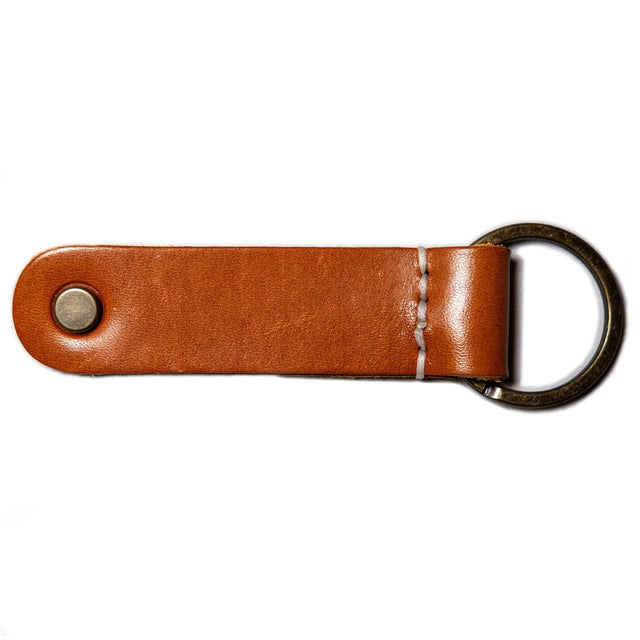 Bike Shed x Duke & Sons Keychain Tan