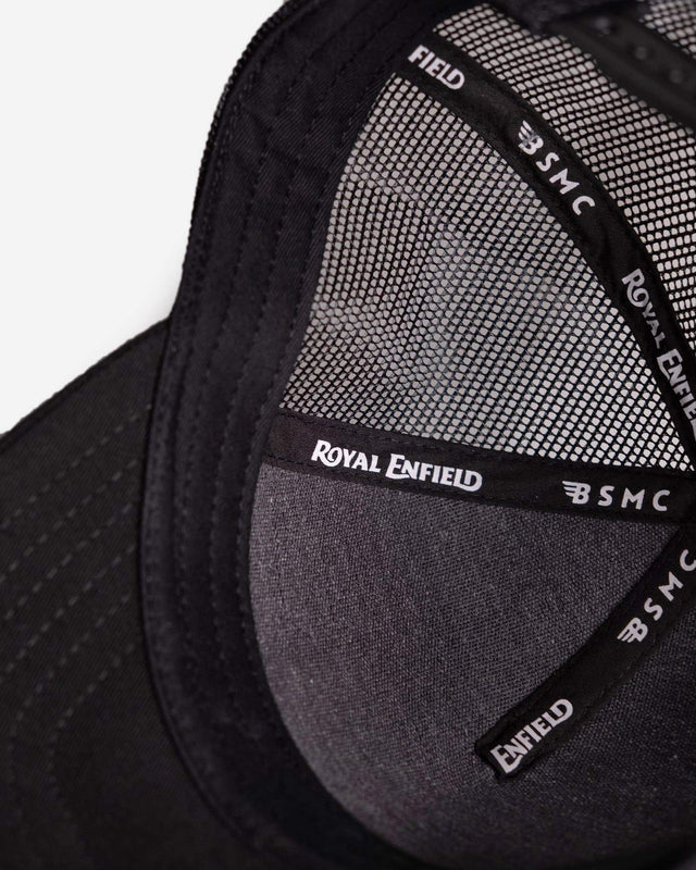 Bike Shed x Royal Enfield Vinplate Cap Black