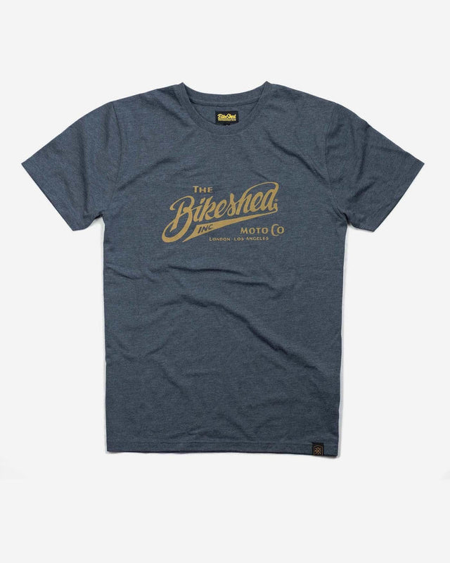 Bike Shed Inc. T-shirt Heather Blue