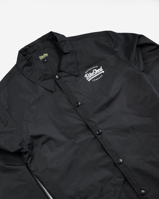 Bike Shed Coach Jacket Black/White