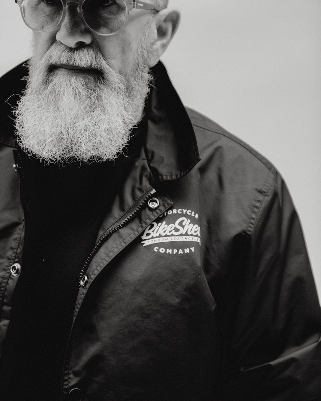 Bike Shed Coach Jacket Black/White