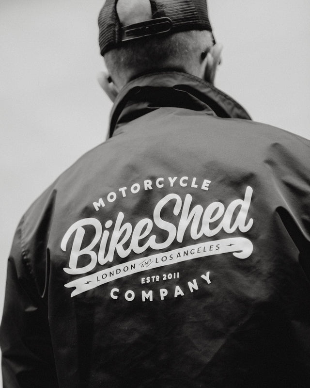 Bike Shed Coach Jacket Black/White