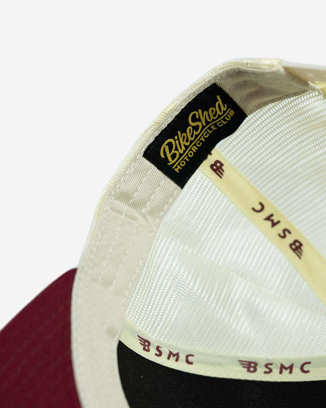 Bike Shed Inc. Cap Burgundy