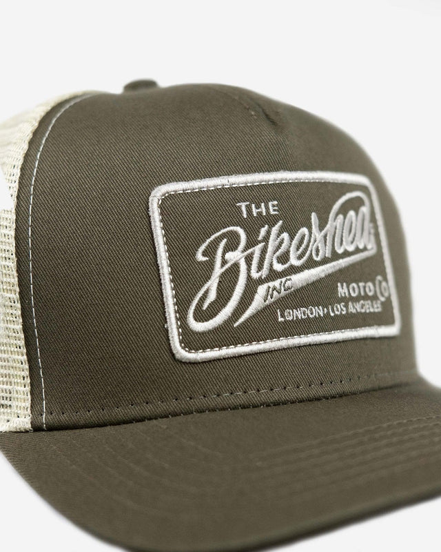 Bike Shed Inc. Cap Khaki/Creme