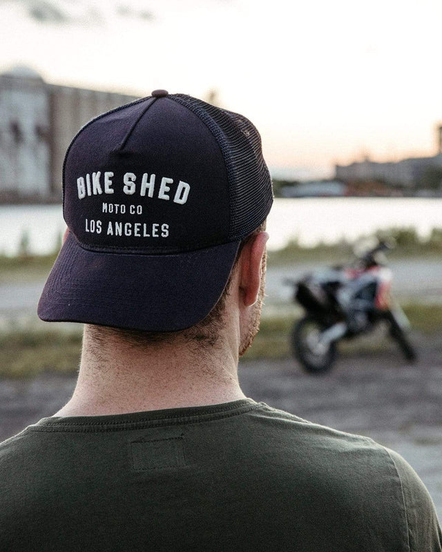 Bike Shed Moto Co. Cap Los Angeles Navy