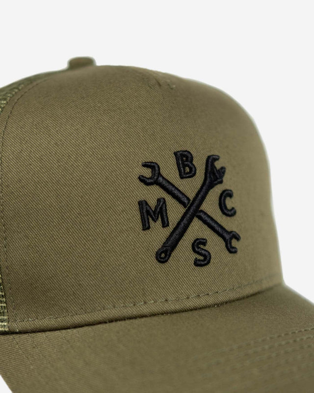 Bike Shed Spanner Cap Khaki/Black