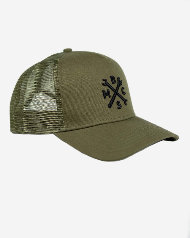 Bike Shed Spanner Cap Khaki/Black