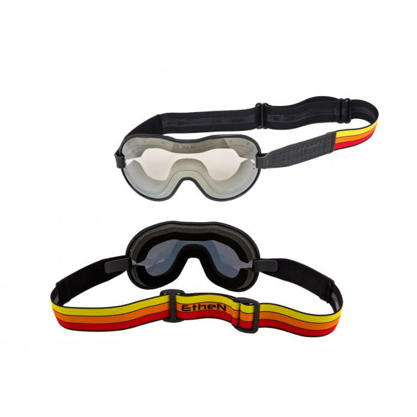 Ethen Café Racer Goggles Orange