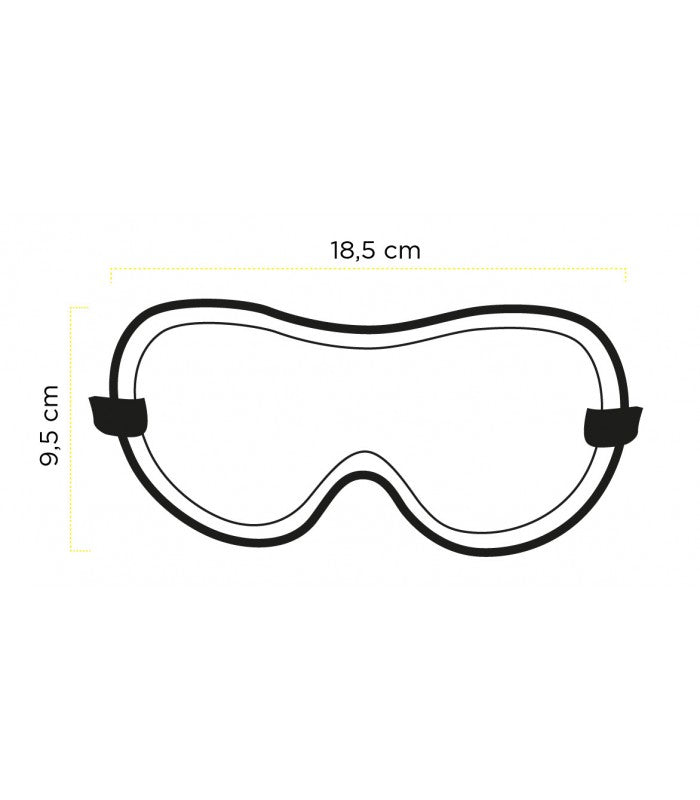 Ethen Café Racer Goggles Yellow Black