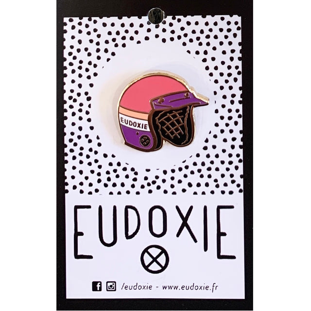 Eudoxie Openfaced Helmet Pin