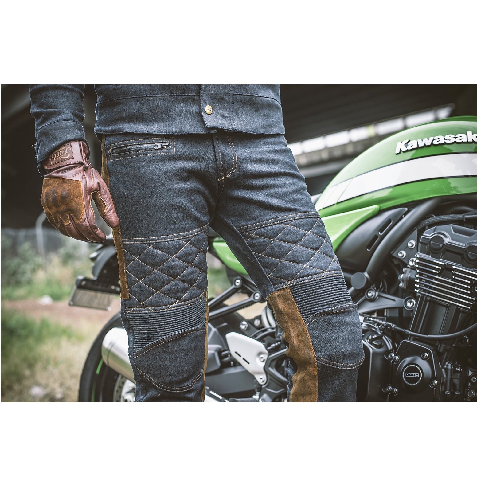 Fuel Rodeo Glove Brown