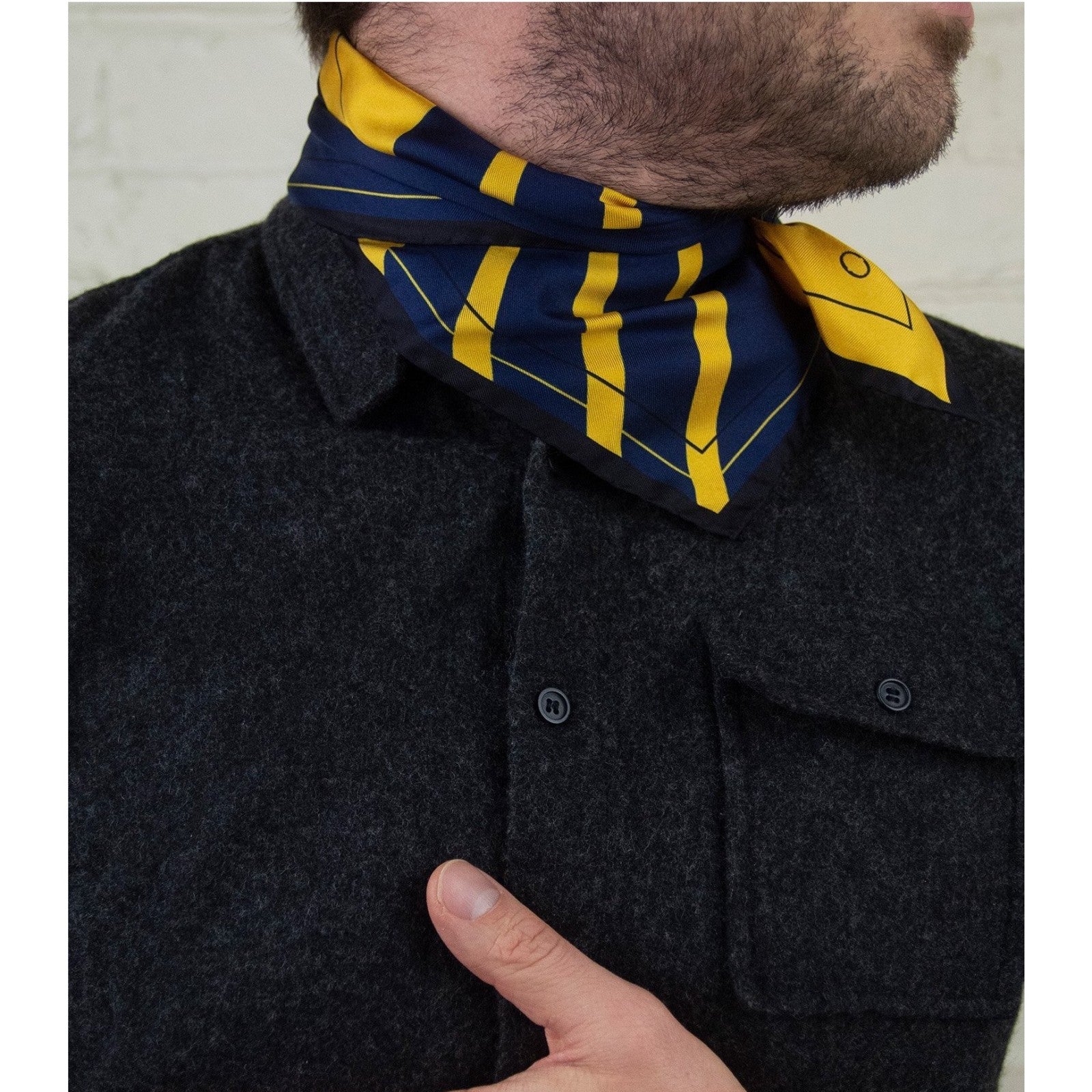 Hedon Sportsman Necktar Silk Bandana