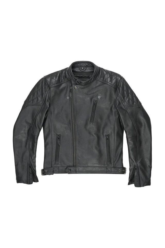 Pando Moto Twin Leather Jacket Black