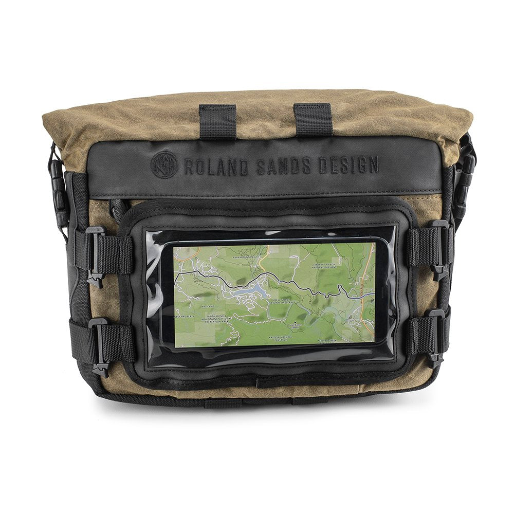 Roland Sands X Kriega Roam Handlebar Bag Black