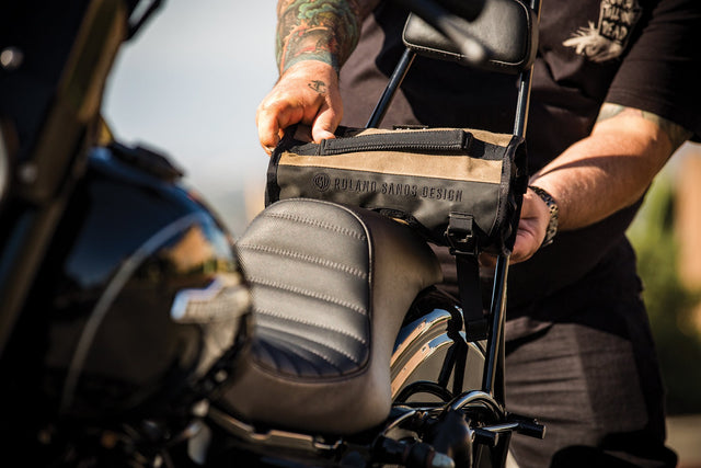 Roland Sands X Kriega Roam Tool Roll Sand