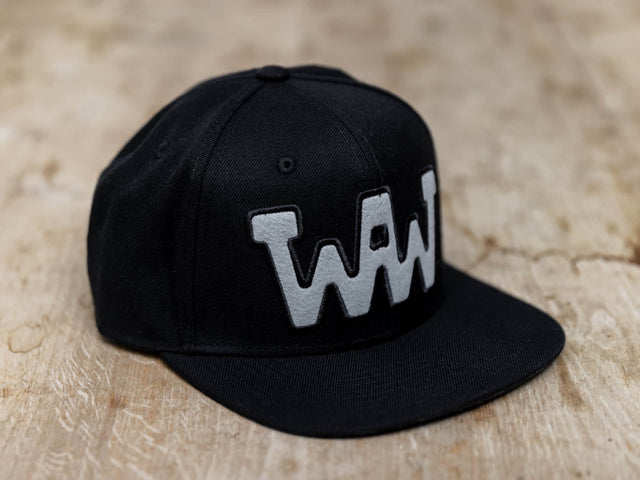 Wheels and Waves WAW Snap Back Cap