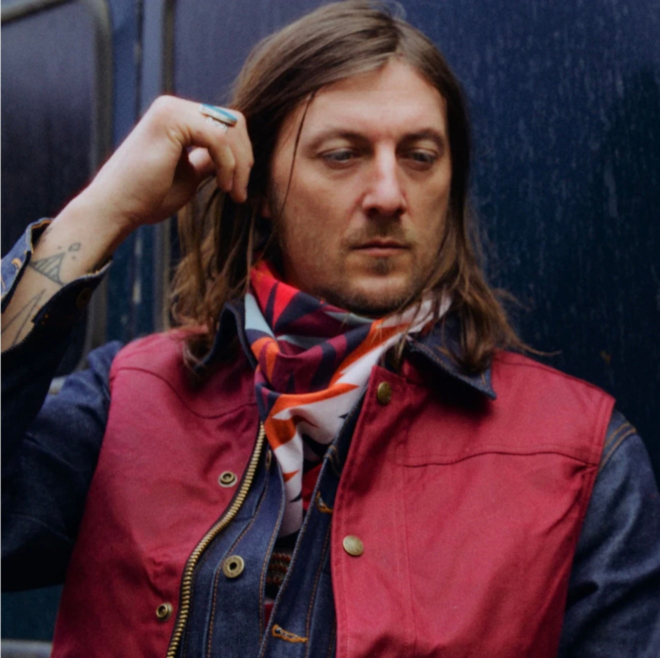 Ginew Gently Strikes Wild Rag Bandana