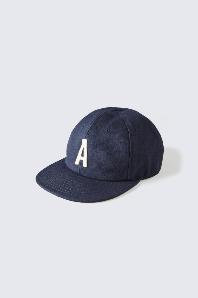 Addict Clothes Cotton Wool BB Cap Navy