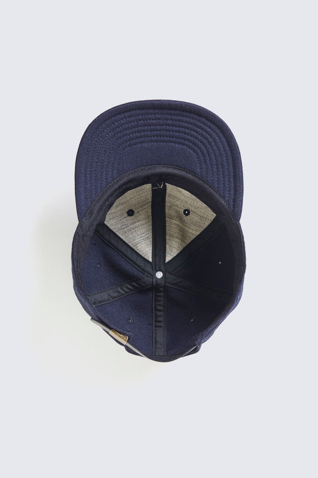 Addict Clothes Cotton Wool BB Cap Navy