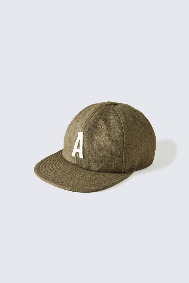 Addict Clothes Cotton Wool BB Cap Olive