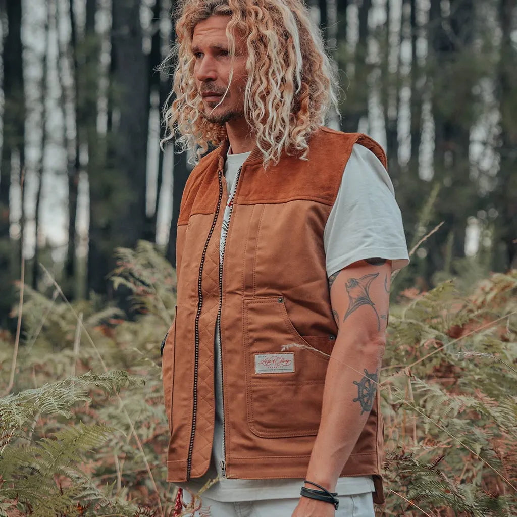 Age of Glory Cabin Vest Caramel