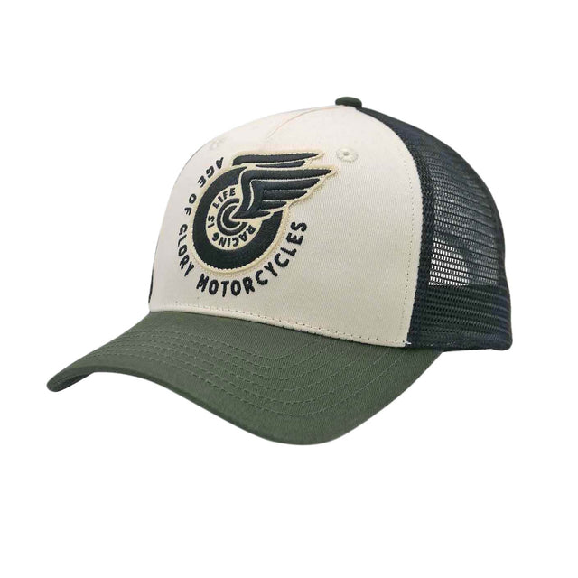 Age of Glory Champ Cap Khaki/White