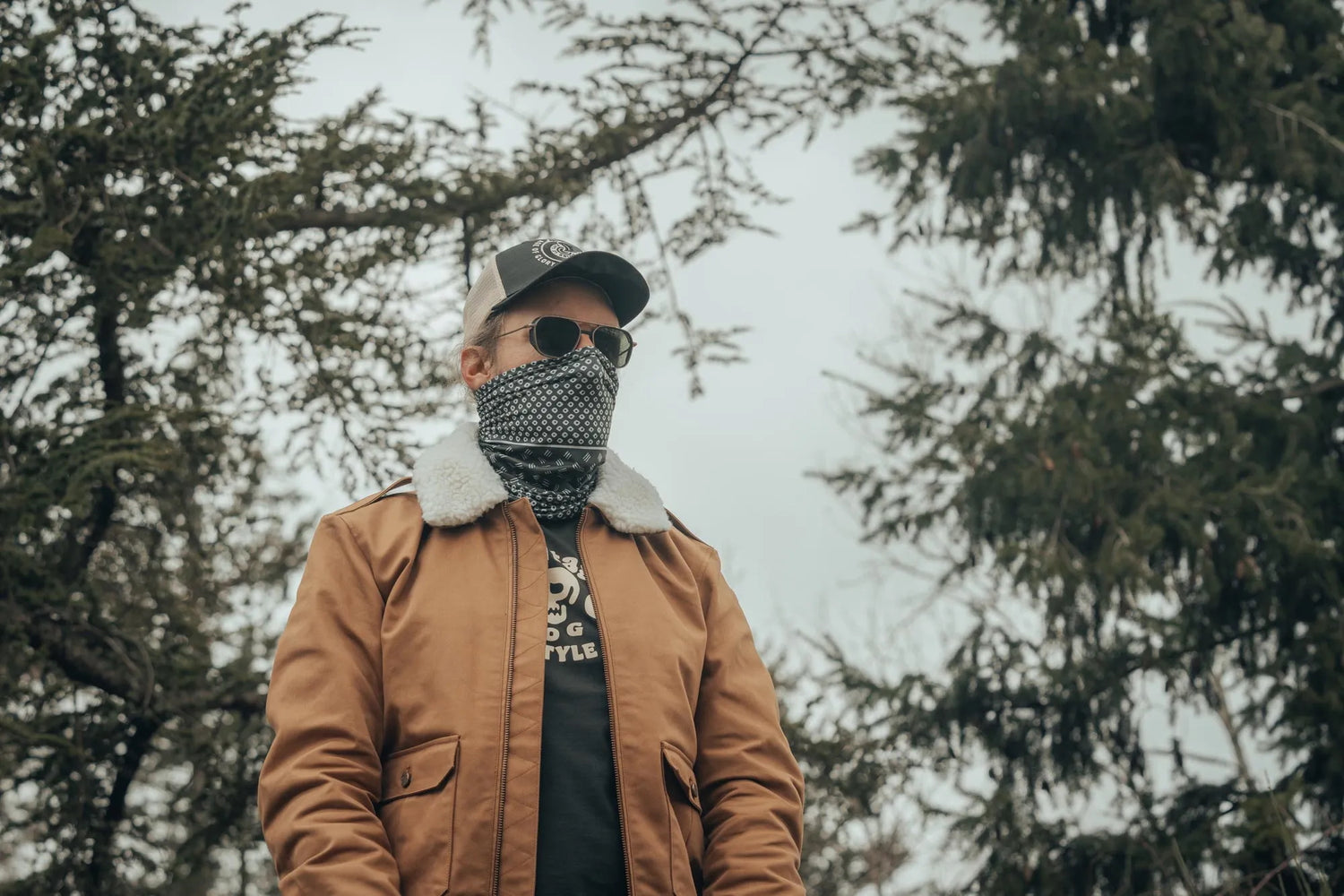 Age of Glory Kanoko Winter Neck Tube Grey/Off-White