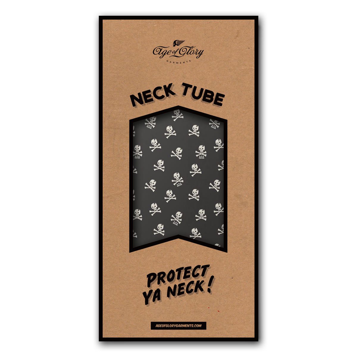 Age of Glory Marauder Neck Tube Black/White