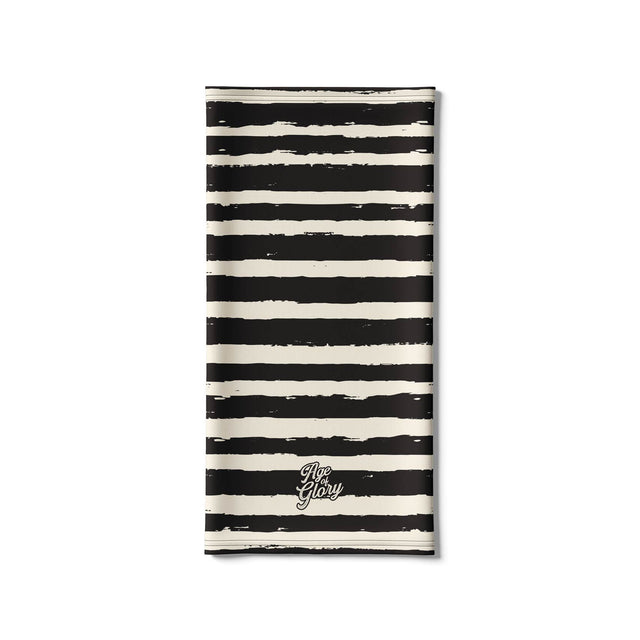 Age of Glory Painted Stripes Neck Tube Black/Off-White