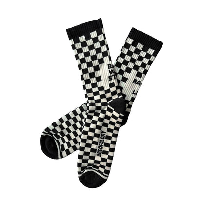Age of Glory Racing Socks Black/Off-White