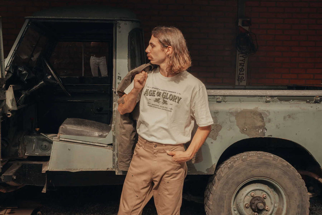 Age Of Glory Rugged T-shirt Off-White