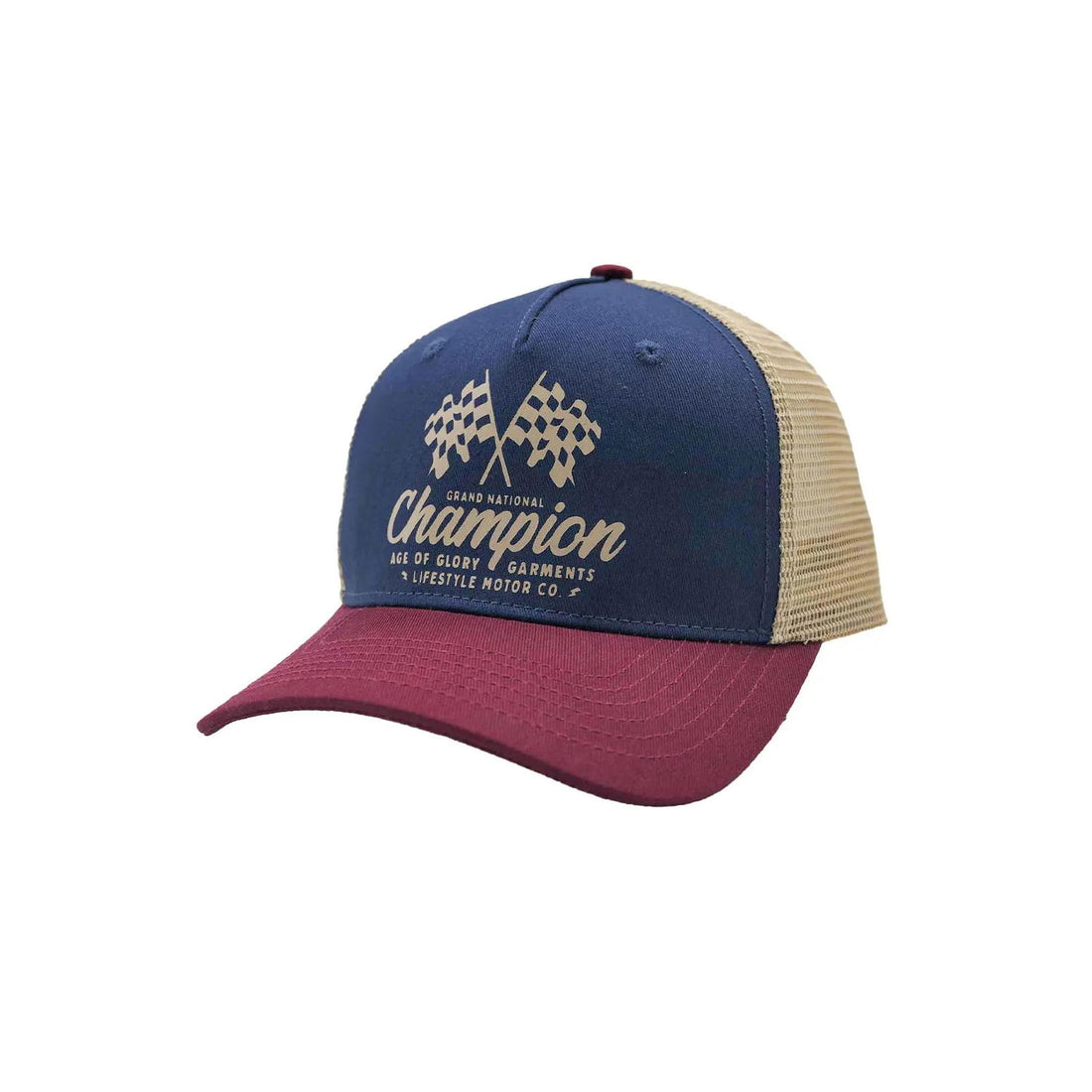Age of Glory Victory Cap Navy/Burgundy/Off-White