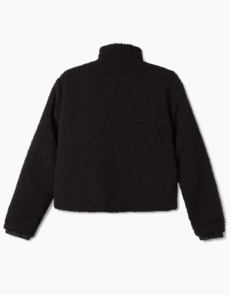 Atwyld Moonwalker Reversible Sherpa Jacket Black