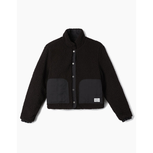 Atwyld Moonwalker Reversible Sherpa Jacket Black