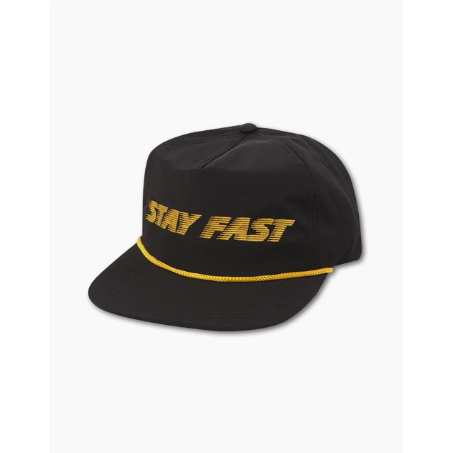 Atwyld Stay Fast 5 Panel Cap Black