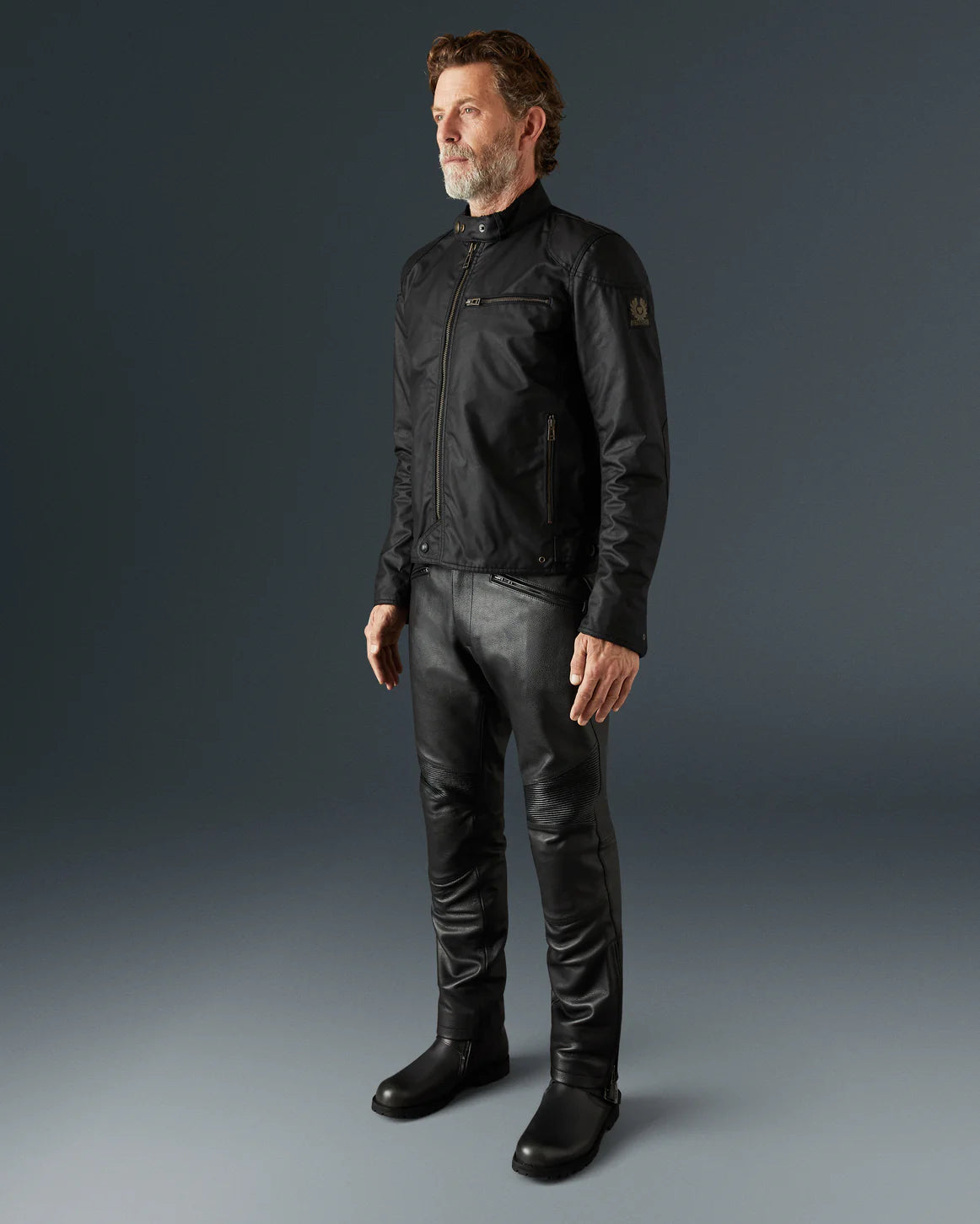 Belstaff Ariel Motorcycle Jacket Black