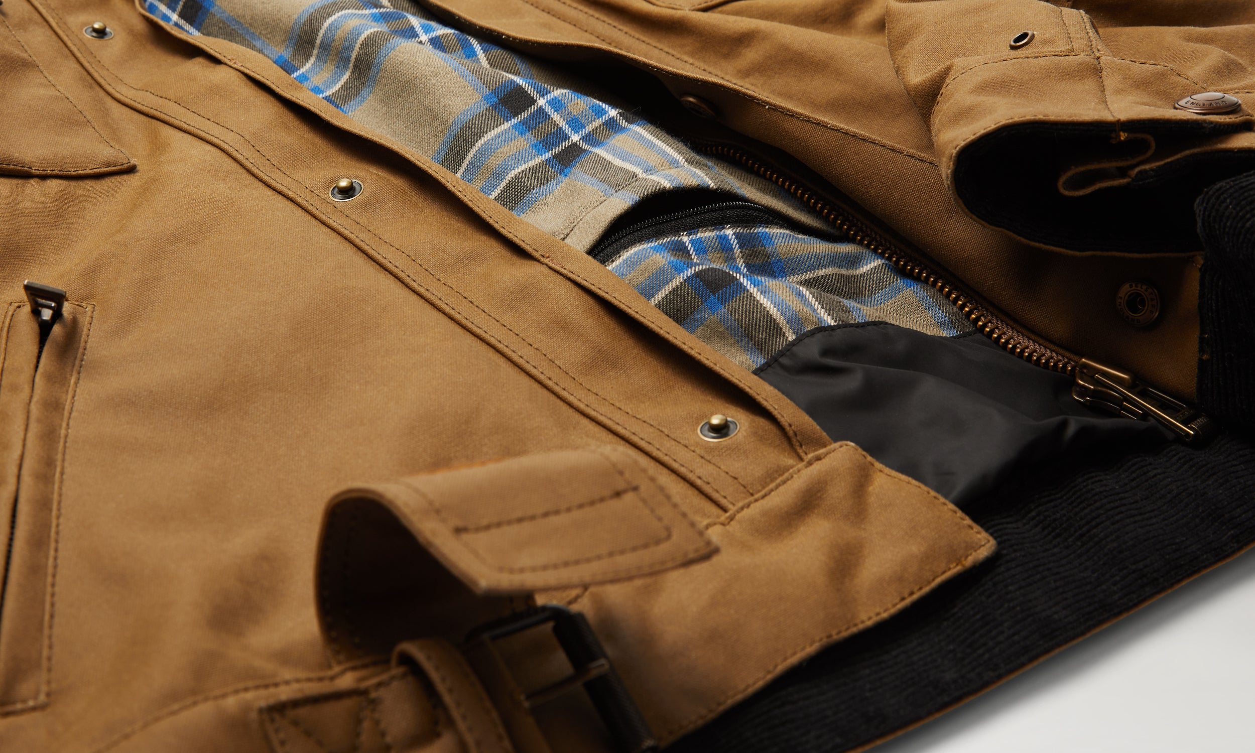 Belstaff Brookland Motorcycle Jacket Sand