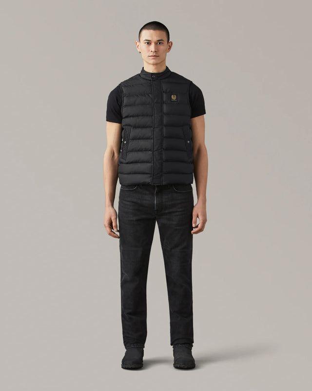 Belstaff Climate Motorcycle Vest Black