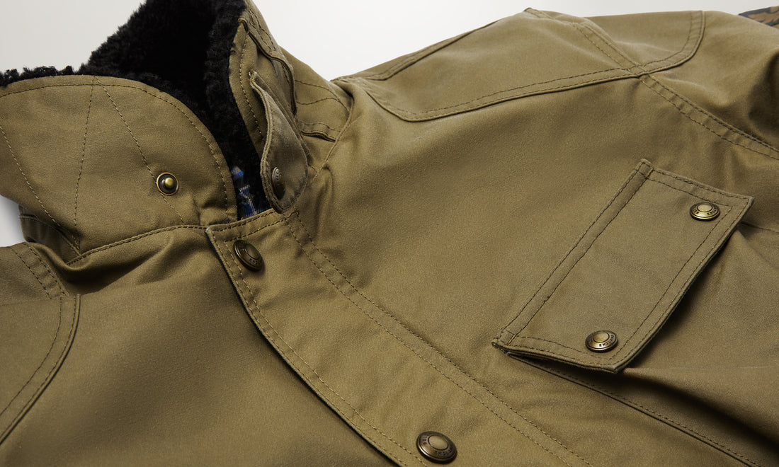 Belstaff Convoy Motorcycle Jacket Olive