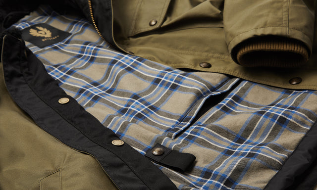 Belstaff Convoy Motorcycle Jacket Olive