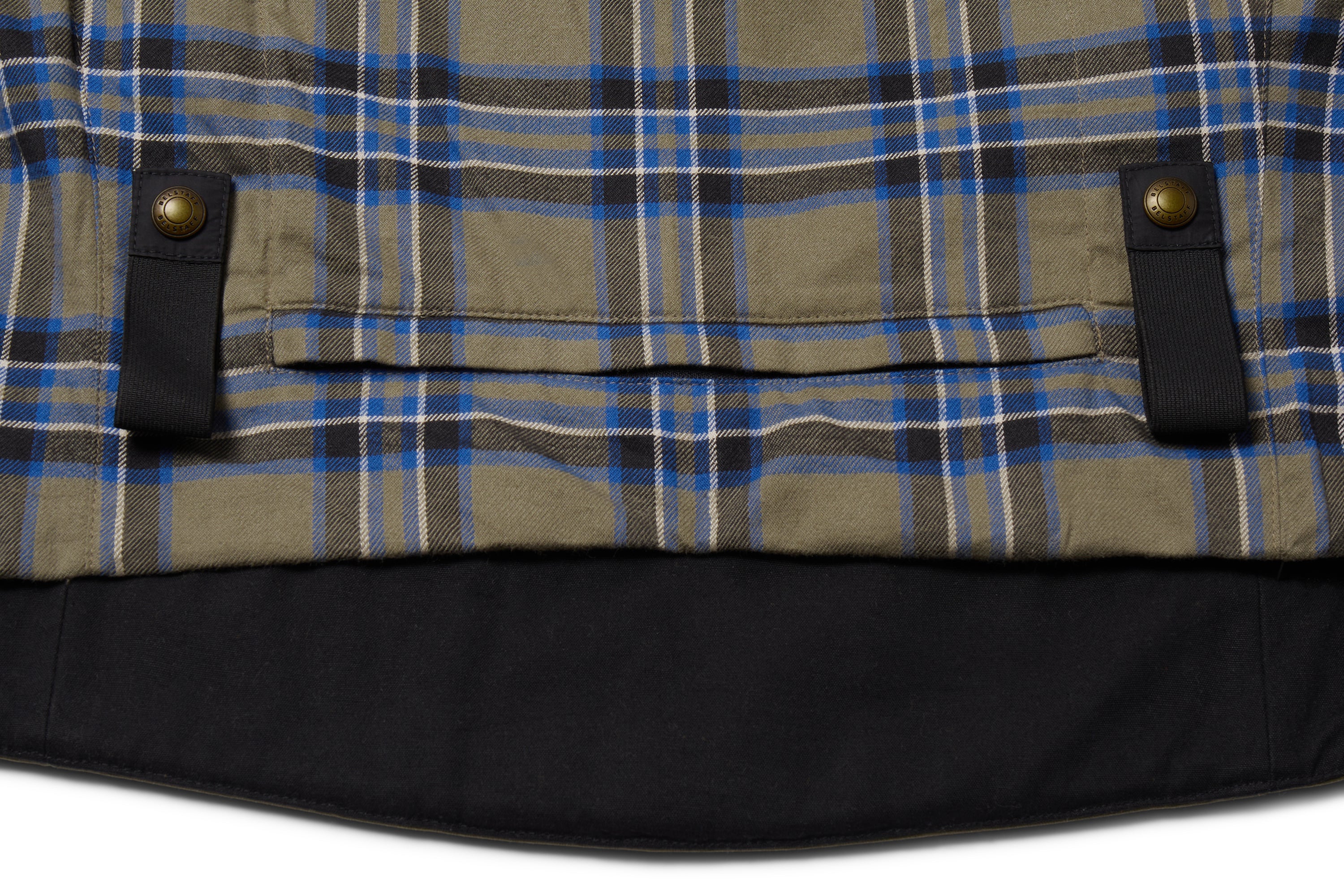 Belstaff Humber Motorcycle Jacket Olive Green
