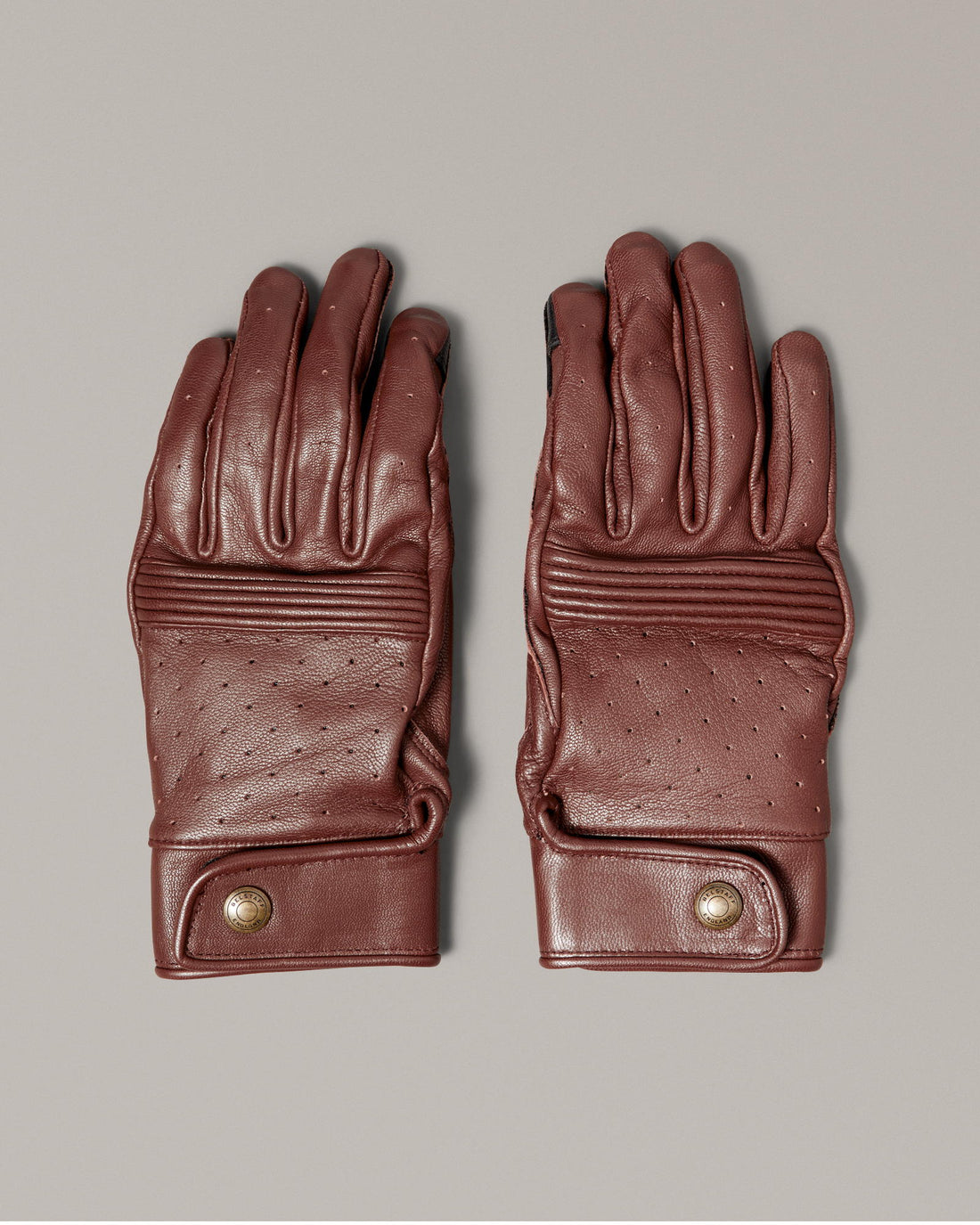 Belstaff Montgomery Glove Oxblood