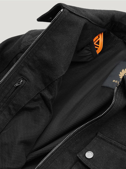 Belstaff Outrider Motorcycle Overshirt Black