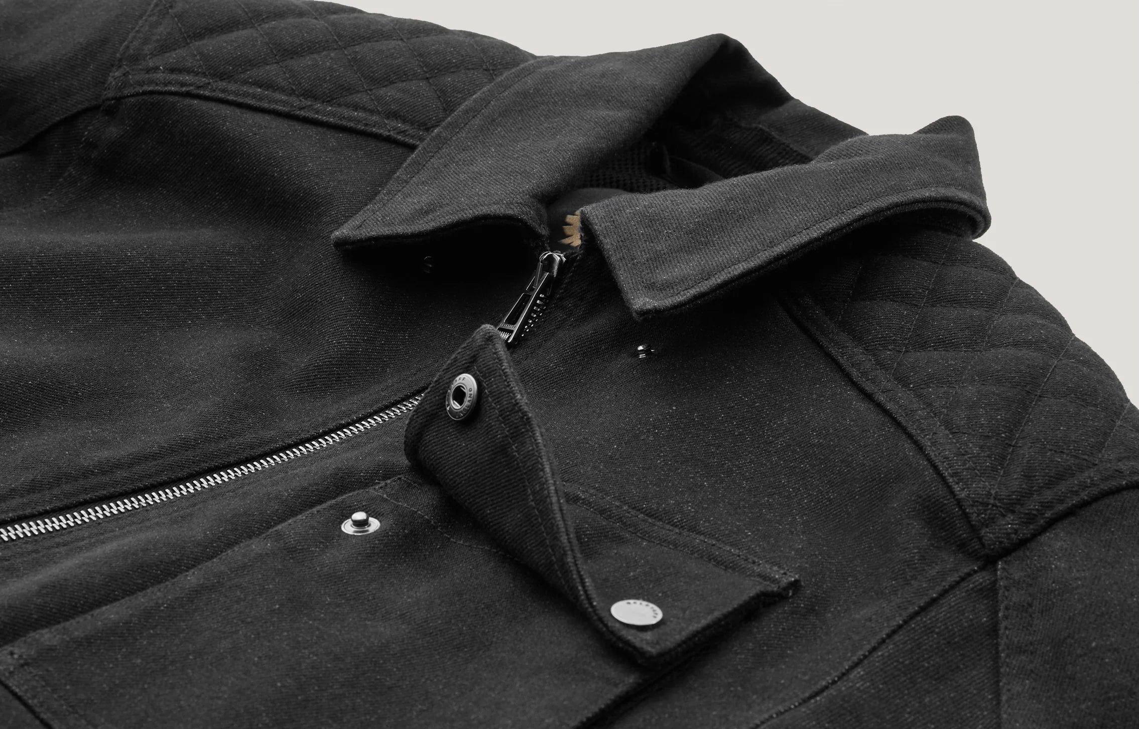 Belstaff Outrider Motorcycle Overshirt Black