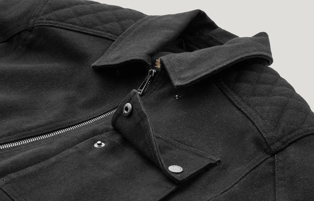 Belstaff Outrider Motorcycle Overshirt Black