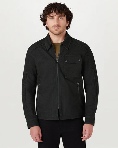 Belstaff Outrider Motorcycle Overshirt Black